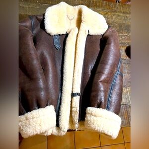 Genuine Shearling Leather Jacket